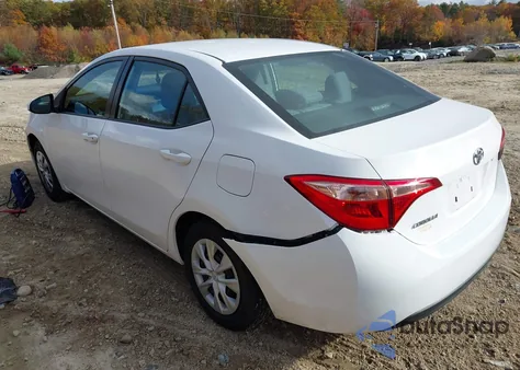 2017 Toyota Corolla L из США, поврежденный, VIN 2T1BURHE6HC831053